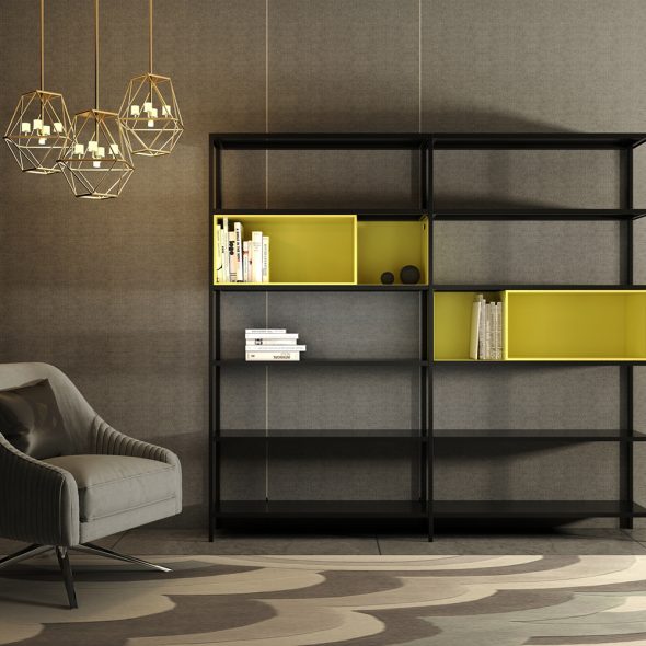 Metal  Bookshelf A