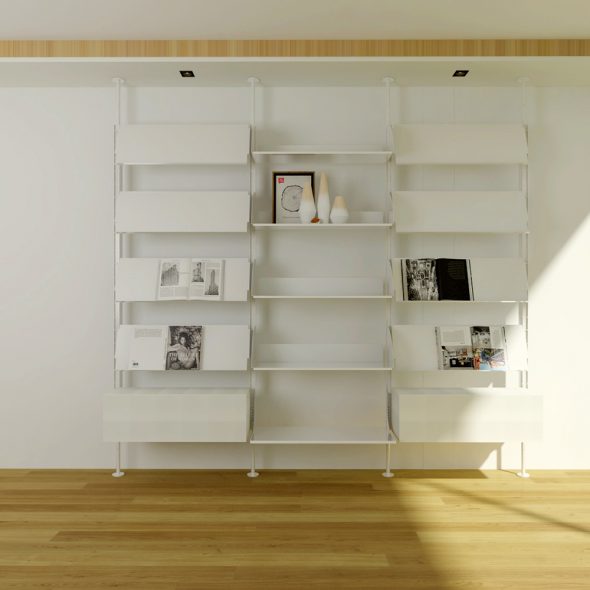 Metal Bookshelf B - Image 4