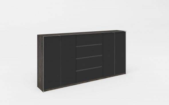 Veneer Low Cabinet - Image 13