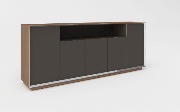 Veneer Low Cabinet - Image 5